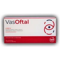 360 Oftal VasOftal Integratore Alimentare, 30 Compresse Rivestite