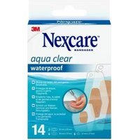 3M Cerotto Nexcare Aqua - Cerotti impermeabili per proteggere le piccole ferite, 14 pezzi