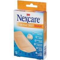 3M Nexcare - Flexible Foam MAXI Active Cerotto Impermeabile, 5 cerotti