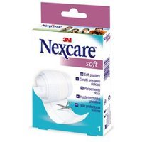 3M Nexcare Soft - Cerotti conformabili 3m per il fissaggio di medicazioni, cerotto da 8 cm x 1 m