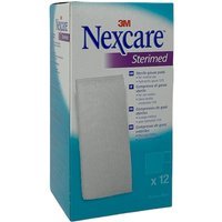 3M Nexcare Sterimed - Compressa di Garza Sterile 12/8 36cm x 40cm, 12 garze