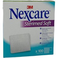 3M Nexcare Sterimed - Soft Compressa di Garza Sterile in TNT 10x10cm, 100garze