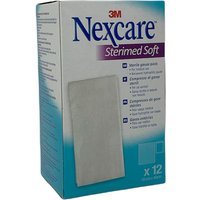 3M Nexcare Sterimed - Soft Compressa di Garza Sterile in TNT 18 x 40cm, 12 garze