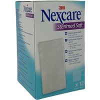 3M Nexcare Sterimed - Soft Compressa di Garza Sterile in TNT 36 x 40cm, 12 garze