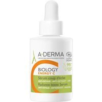A-Derma Biology Energy C Siero Viso Illuminante Levigante, 30ml