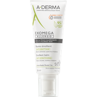 A-Derma Exomega - Allergo Balsamo Emolliente Cosmetico Sterile per Pelle Secca a Tendenza Atopica Pelle Allergica, 200ml