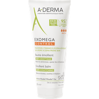 A-Derma Exomega Control - Balsamo Emolliente Anti-Grattage per Pelle Secca a Tendenza Atopica Prurito, 200ml
