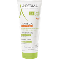 A-Derma Exomega Control - Crema Emolliente Anti-Grattage Pelle Secca e Atopica Prurito, 200ml