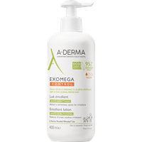 A-Derma Exomega Control - Latte Emolliente per Pelle Secca e Atopica, 400ml