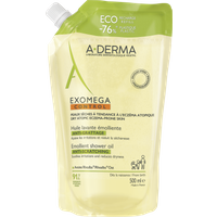 A-Derma Exomega Control - Olio Lavante Emolliente Refill Eco Ricarica, 500ml