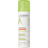 A-Derma Exomega Control - Spray Emolliente Nutre e Lenisce il Prurito, 50ml