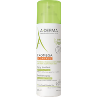 A-Derma Exomega Control - Spray Emolliente per Pelle Secca a Tendenza Atopica Prurito, 200ml