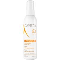 A-DERMA Protect - Spray Solare SPF50+ Protezione Molto Alta, 200ml