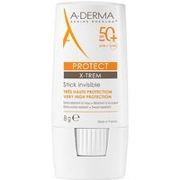 A-Derma Protect - X-Trem Stick Invisibile SPF50+ Protezione Molto Alta, 8g