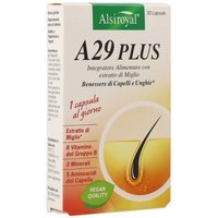 A29 Plus Integratore Alimentare Capelli e Unghie, 30 capsule
