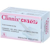 Abbate Gualtiero Clinnix Cistop Integratore, 14 Bustine Stick Pack Monodose