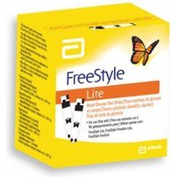 Abbott FreeStyle Lite Strisce Test Glicemia, 25 Strisce