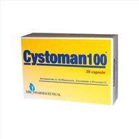 ABI Pharmaceutical Cystoman 100 Integratore Drenaggio Liquidi 30 Capsule