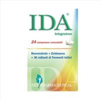 ABI Pharmaceutical Ida Fermenti Lattici, 24 Compresse Orosolubili