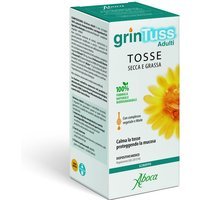 Aboca Grintuss Adulti Sciroppo Dispositivo Medico Tosse e Benessere Vie Respiratorie, 180g