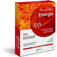 Aboca Natura Mix Advanced Energia Concentrato Fluido Integratore Tonificante Tono e Memoria, 10 Flaconcini x 15g