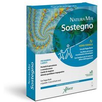 Aboca Natura Mix Advanced Sostegno Concentrato Fluido Nuova Formula Integratore Ricostituente Tono e Memoria, 10 Flaconcini x 15g