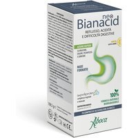 Aboca Neobianacid Gusto Limone Dispositivo Medico Acidità Reflusso Difficoltà di Digestione Apparato Gastrointestinale, 70 Compresse