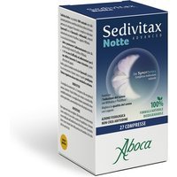 Aboca Sedivitax Notte Advanced Integratore Disturbi del sonno Sonno e serenità, 27 Compresse