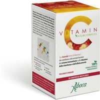 Aboca Vitamin C Naturcomplex Integratore Difese Immunitarie Tono e Memoria, 30 Compresse
