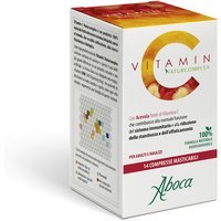 Aboca Vitamin C Naturcomplex Integratore Difese Immunitarie Tono e Memoria, 14 Compresse