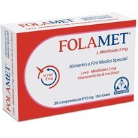 AB Pharm Folamet Integratore Alimentare, 30 Compresse