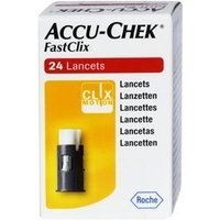 Accu-Chek FastClix Pungidito Controllo Glicemia, 24 Lancette Pungidito