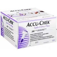 Accu-chek Safe T Pro Plus Pungidito Sterili Monouso, 200 Pezzi