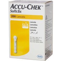 Accu-Chek SoftClix Pungidito Controllo Glicemia, 200 Lancette Pungidito