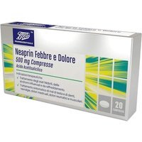 Acido Acetilsalic Lfm 500mg Febbre Sindromi Influenzali e Raffreddamento Antidolorifico, 20 Compresse