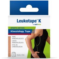 Actimove Leukotape K Tape Kinesiologico 5cm x 5 m color Carne, 1 pezzo