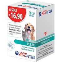 ACTivePET Benessere Relax Mangime Complementare per Cani e Gatti, 30 compresse appetibili
