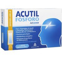 Acutil Fosforo Advance Integratore Alimentare, 12 Stick orosolubili