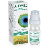 Afomill Gocce Oculari Antiarrossamento Calendula Camomilla e Finocchio, 10ml