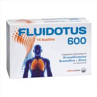 Agips Farmaceutici Fluidotus 600 Integratore Alimentare, 14 Bustine