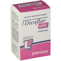 AG Pharma Dicoflor Elle Integratore Alimentare Di Probiotici, 28 capsule