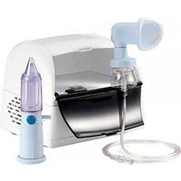Air Liquide aerosol Nebula M2000 - Apparecchio per aerosolterapia e lavaggio nasale, 1 pezzo
