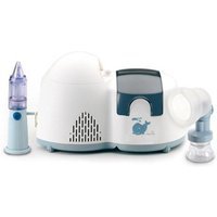 Air Liquide Sistema aerosol Bimboneb - Dispositivo per aerosolterapia e doccia nasale, 1 pezzo