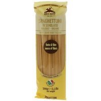 Alce Nero Spaghettoni di semola Senatore Cappelli - Pasta biologica di grano duro italiano, 500 g