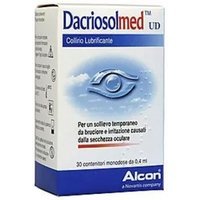 Alcon Dacriosolmed UD Collirio Lubrificante, 30 Flaconcini Monodose da 0,4ml
