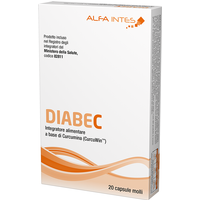 Alfa Intes Diabec Integratore Alimentare 20 Capsule Molli