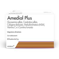 Alfasigma Amedial Plus Integratore Collagene Ossa e Cartilagini, 20 Bustine