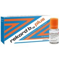 Alfasigma Rekord B12 Plus Integratore Stanchezza Psicofisica, 10 Flaconcini