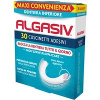 Algasiv Adesivo Per Protesi Dentaria Inferiore, 30 Adesivi