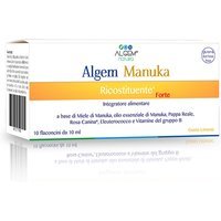 Algem Natura Manuka Ricostituente Forte - Integratore ricostituente Algem Manuka, 10 flaconcini